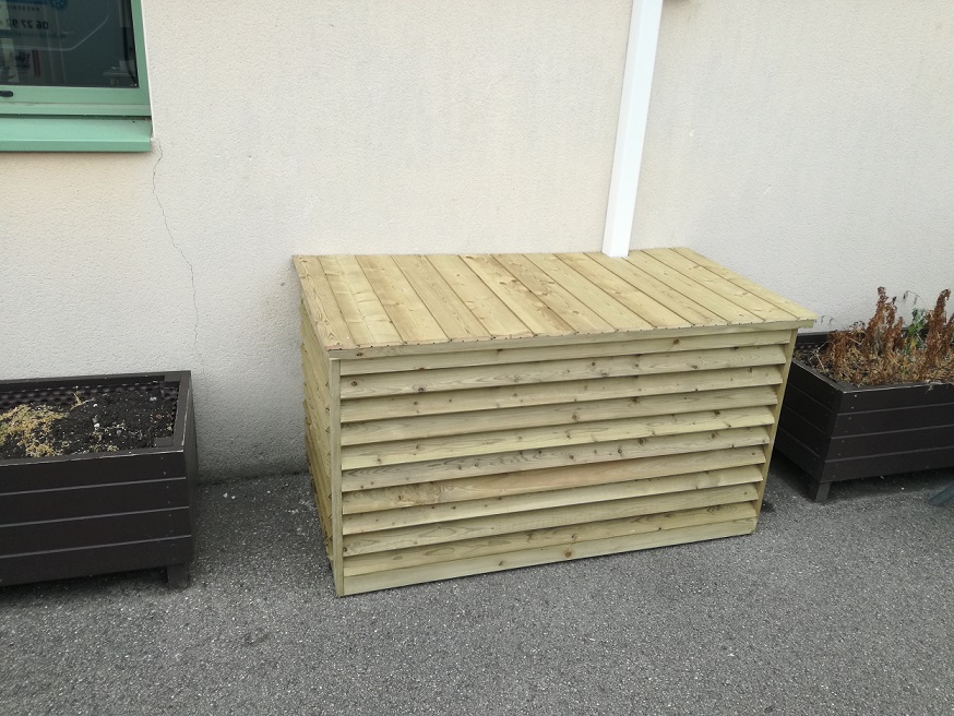 Caisson de protection unité extérieur