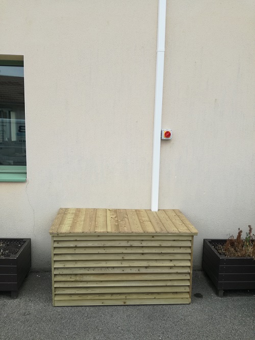 Caisson de protection unité extérieure climatisation